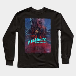 A Nightmare in Hawkins Long Sleeve T-Shirt